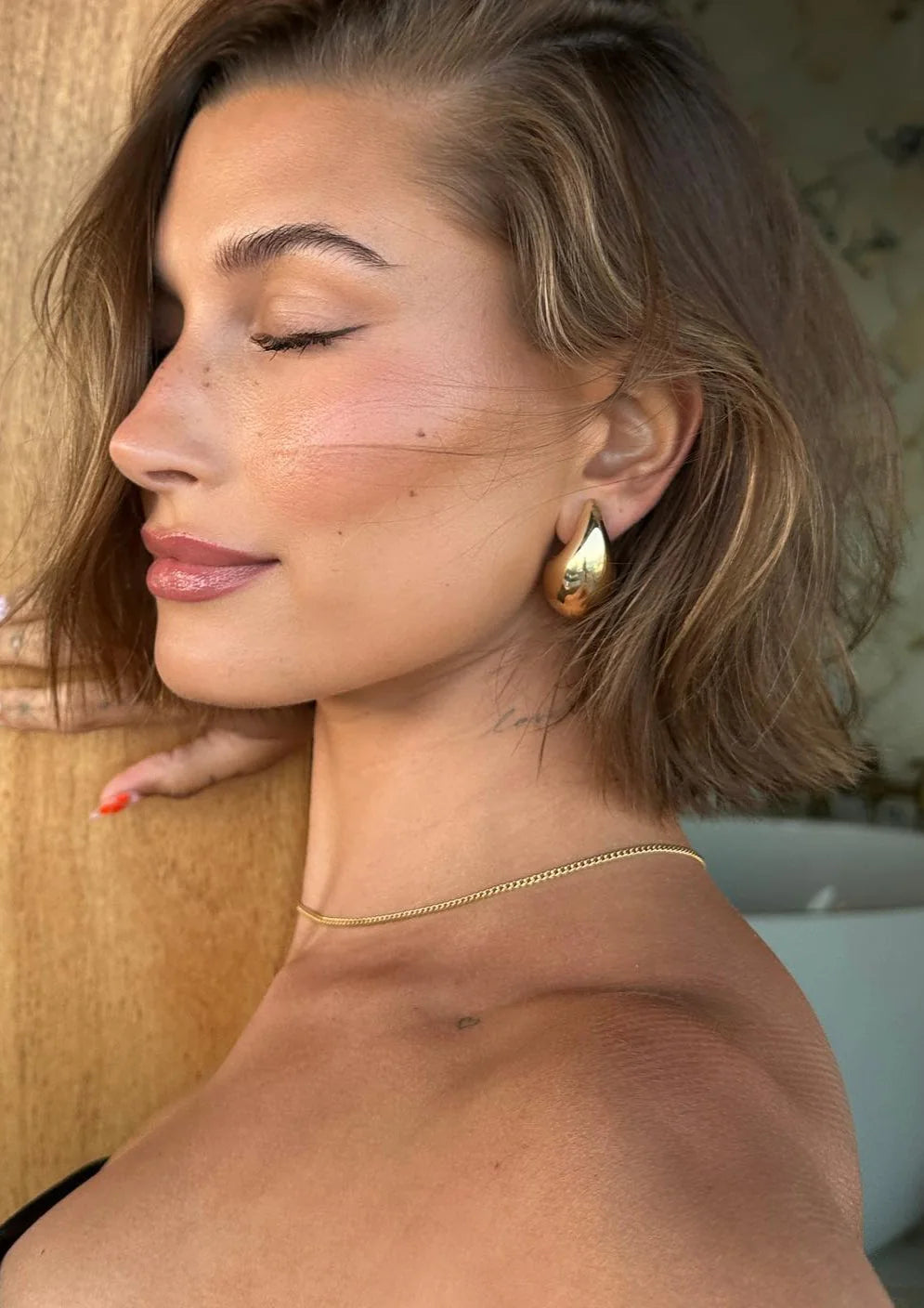 Waterdrop Earrings / Gold
