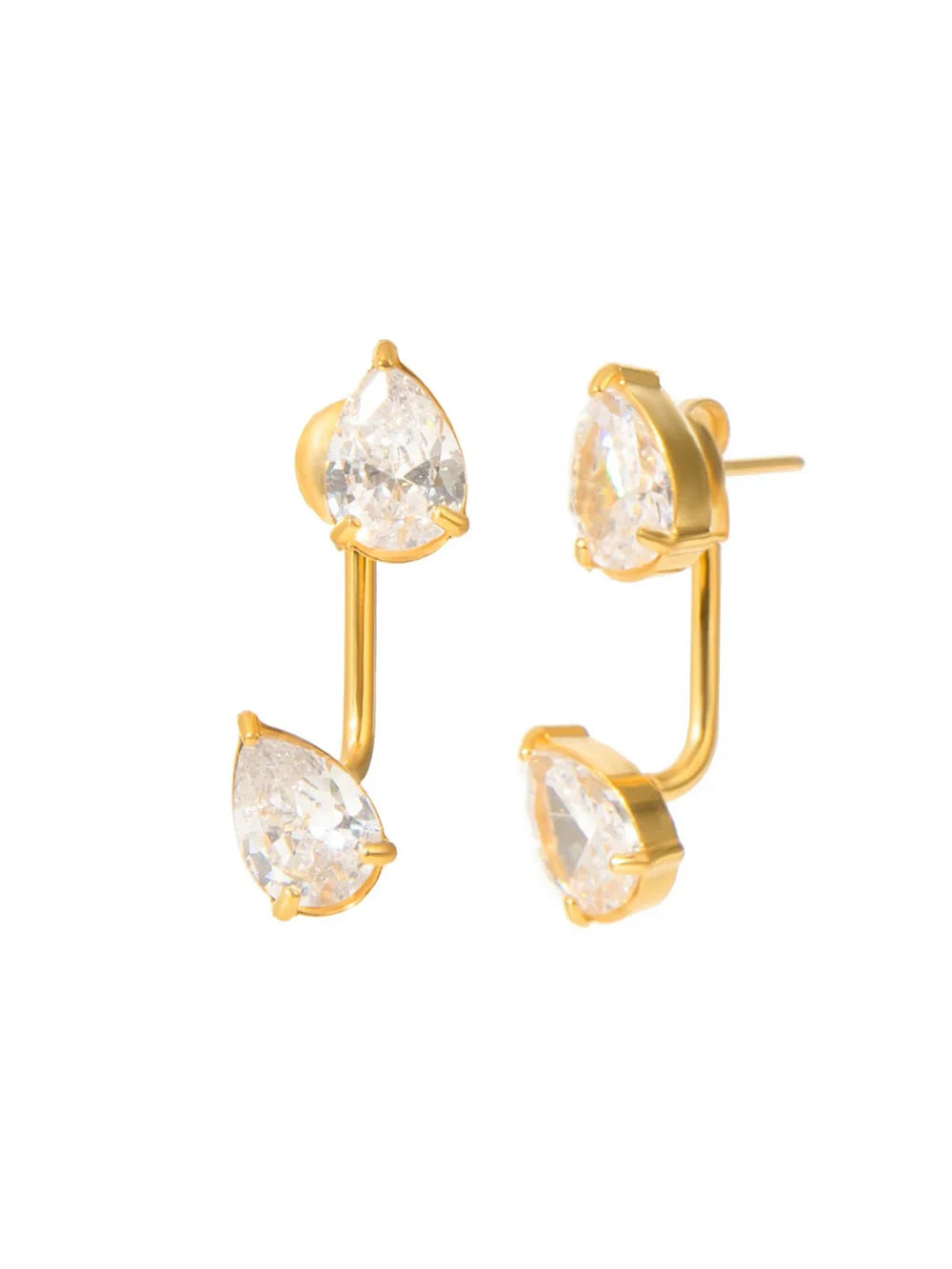 Nelly Earrings - Gold