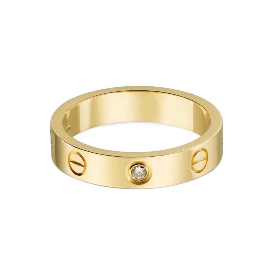 Adella Diamond Ring - Gold