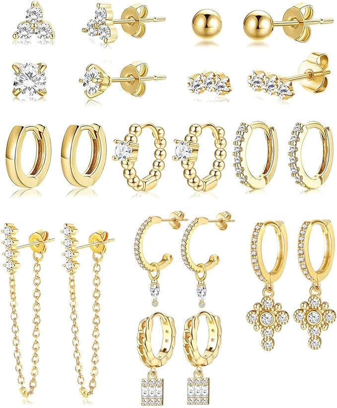 Pairs Of Hoop Earrings