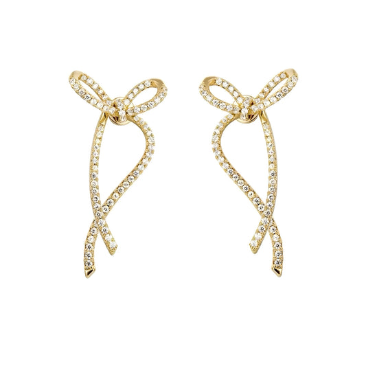 Sweet Knots Earrings - Gold