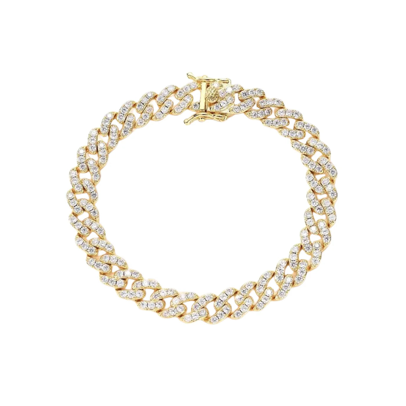 Dina Tennis Bracelet - Gold