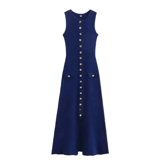 Elissa Dress - Navy