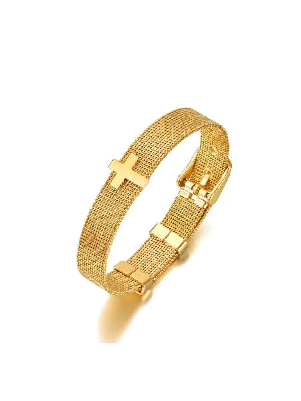 Faith Wrap Bracelet - Gold