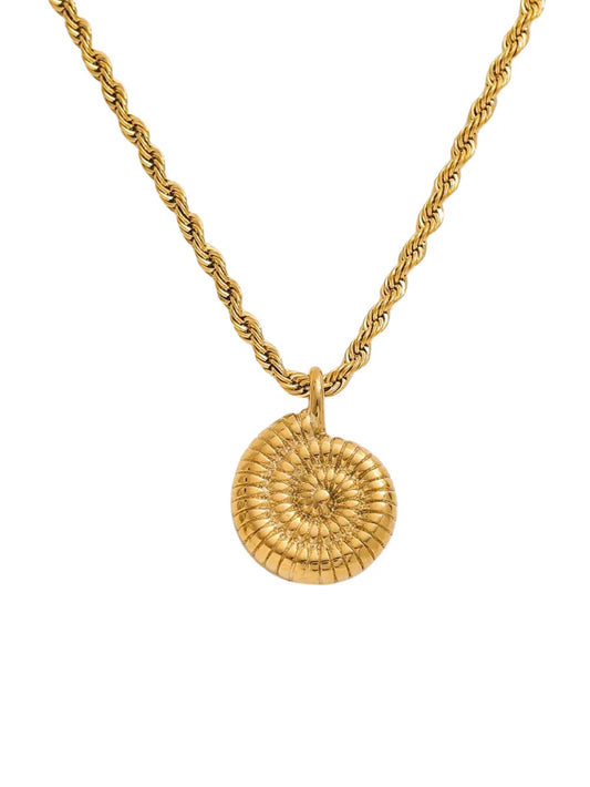 Shell Necklace - Gold