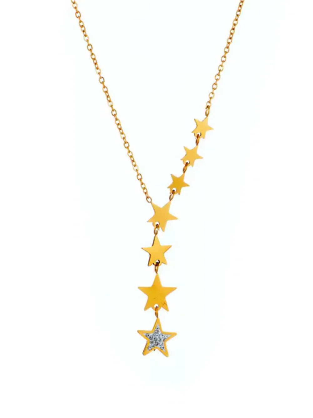 Mirla Diamond Necklace — Gold